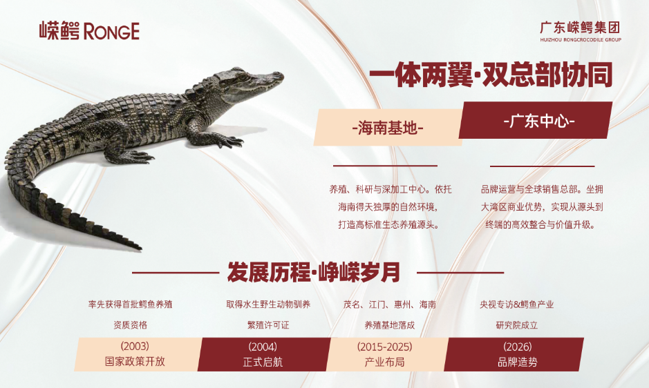 嵘鳄集团一体两翼·双总部协同产业布局