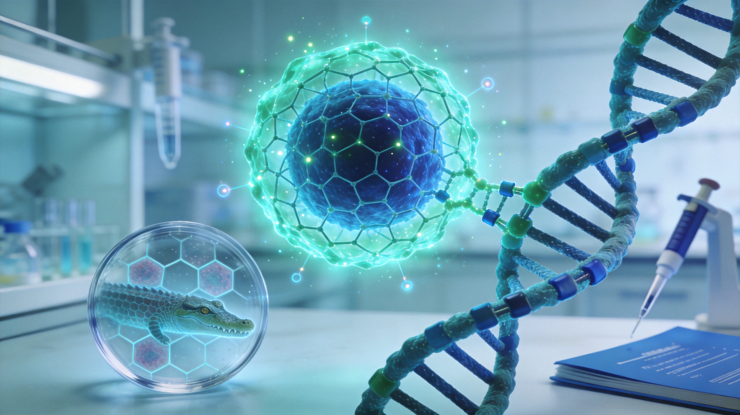 鳄鱼抗菌肽分子结构研究