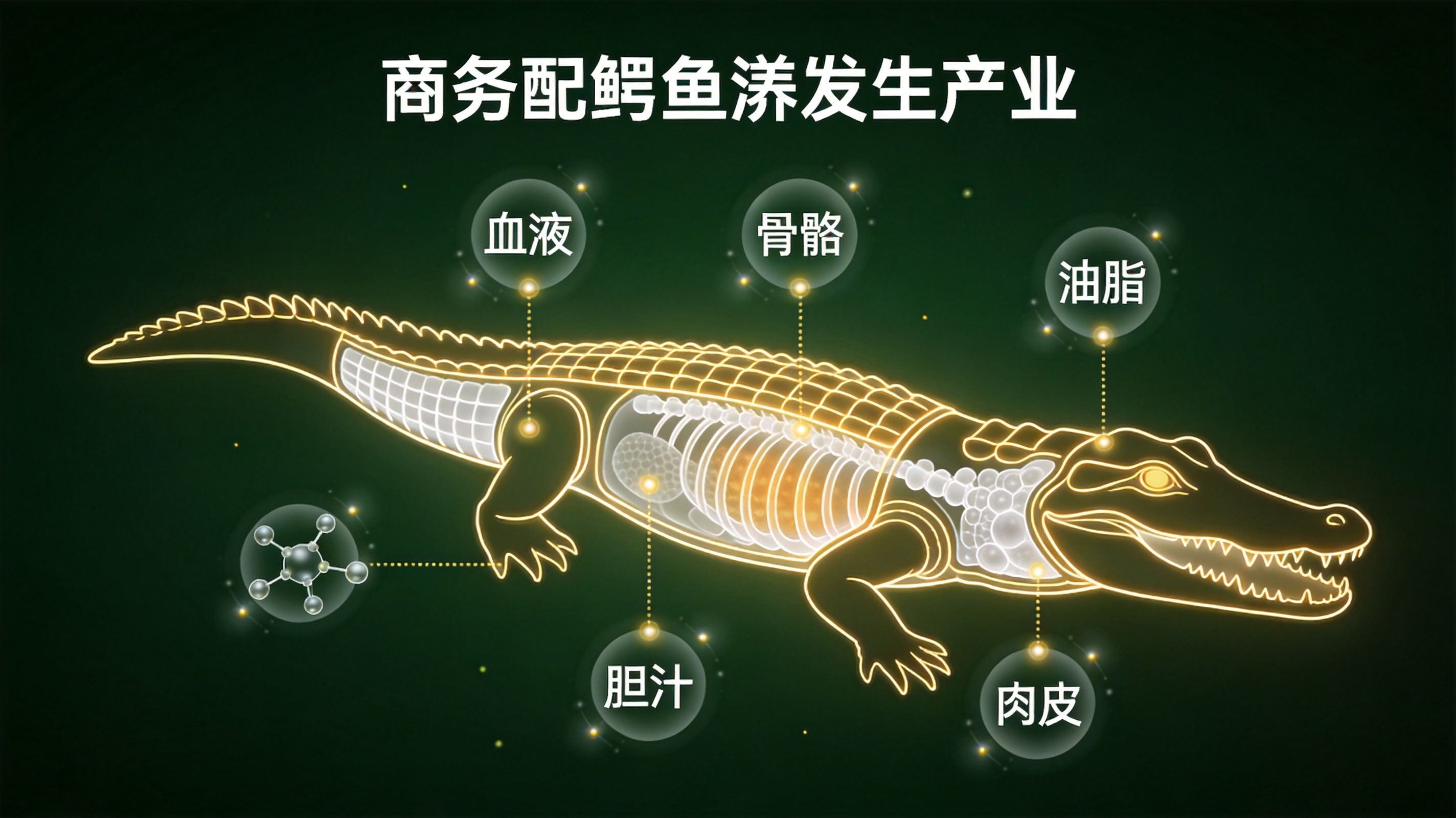 鳄鱼深加工产业全景